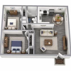 Floor Plan 2/1