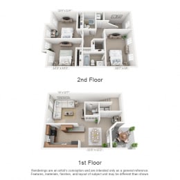  Floor Plan Renovated Reef