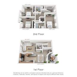  Floor Plan WAIT3BED