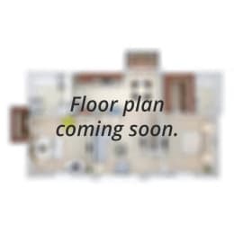  Floor Plan 2 Bedroom Home
