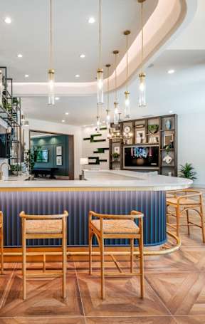 Corban Horizon West Apartments in Winter Garden, Florida Clubhouse Lounge and Bar