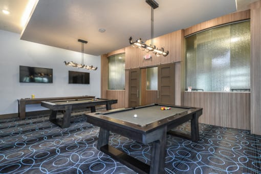 Game Room at Centre Pointe Apartments in Melbourne, FL