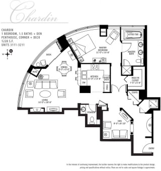 Met Tower Apartments Chardin Floor Plans