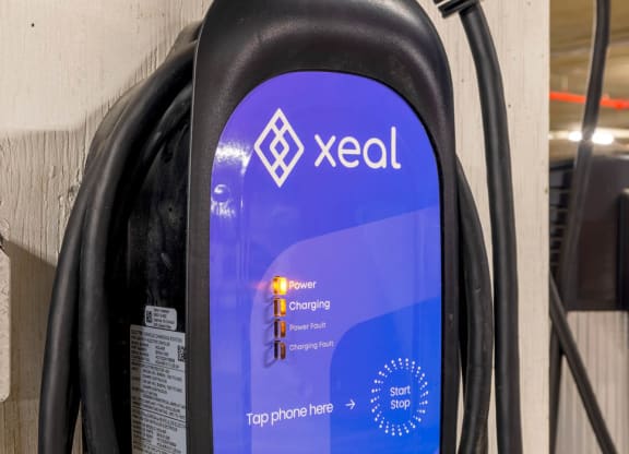 Xeal Car Charging Station at The Bartlett, Virginia