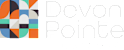 A graphic for Devon Pointe Apartments features a stylized, geometric tree.