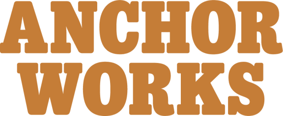 a logo that says anchorage workers in different fonts