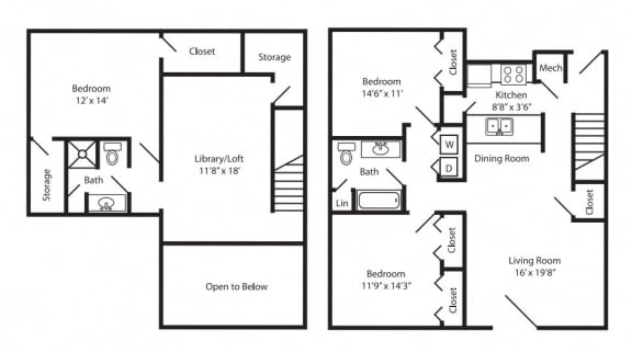 Zorinsky Lake - Three Bed Loft, at Lakeview Park, 510 Surfside Drive, Lincoln