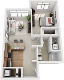  Floor Plan 1E