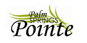 a logo for palm springs pointe