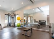 Thumbnail 8 of 18 - Medicine Balls Weight Bench
