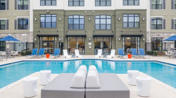 Resort Inspired Pool at Aventura at Wild Horse Creek, Chesterfield, MO