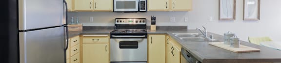Fully Equipped Kitchen  at FREMONT MEWS, Sacramento, California
