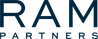 The image shows the word "RAM" in large blue letters with the word "PARTNER" in smaller letters below it.