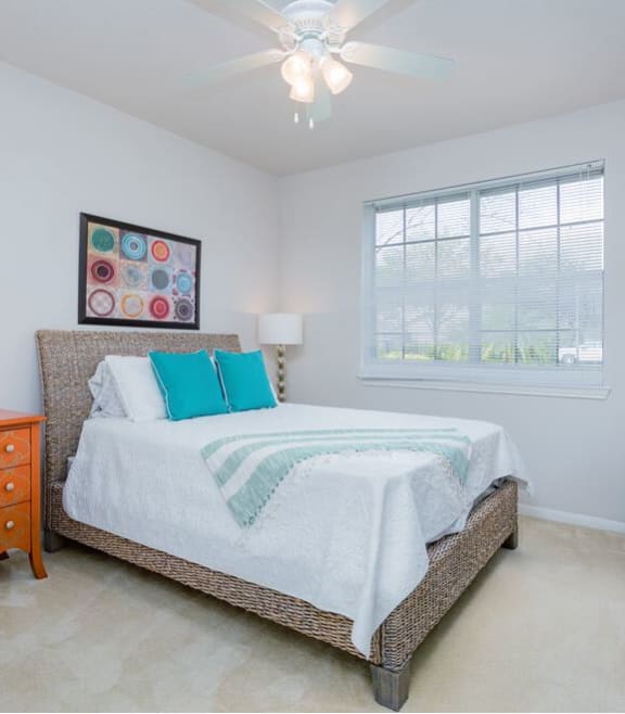 a bedroom with a bed and a window at Cypress Legends, Fort Myers, FL, 33905