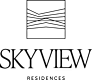 A logo for a company named Skyview Residences.