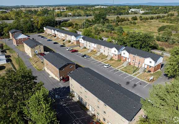 Aerial view at Fay Street Apartments, Winchester