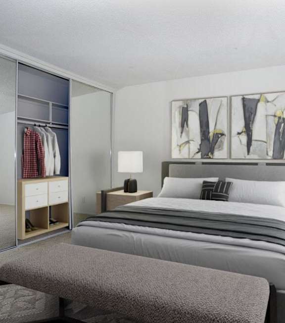 a bedroom with a bed at The Villas at Monarch Beach, Dana Point, CA, 92629