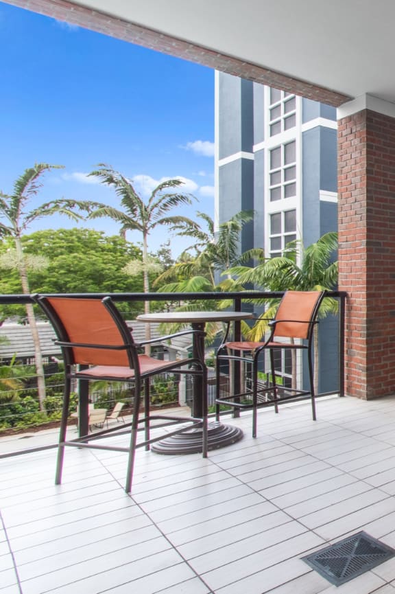 Outdoor Community Lounge at One Plantation in Plantation, FL 33324