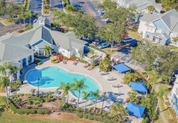 Aerial View at 2211 Grand Isle, Brandon, FL, 33511