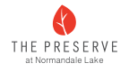 A logo for The Preserve at Normandale Lake.