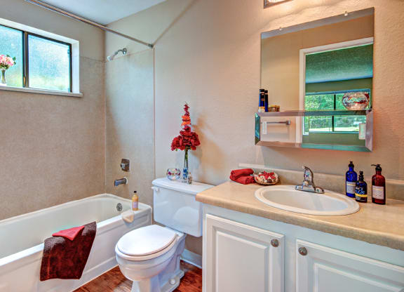Spa Inspired Bathroom at Pembrooke Apartment Homes, Washington, 98032