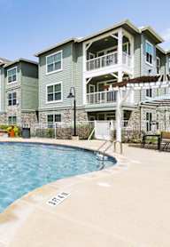 Sparkling Pool at 95twenty Apartments, Austin, 78717