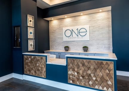 Reception Area  at One Deerfield Apartments, Mason, OH, 45040