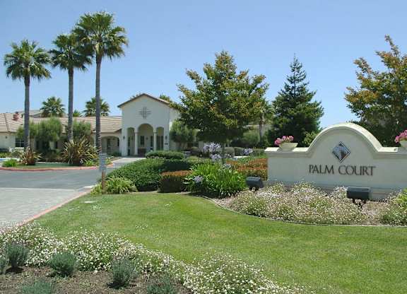 Palm Court Entry at Palm Court Apartments, Salinas, 93906