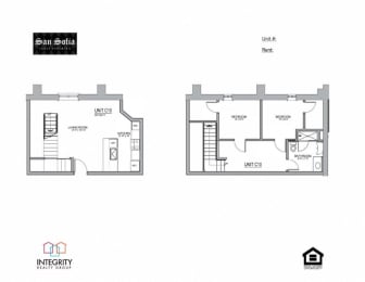 C10 907 Sq. Ft Floor Plan at San Sofia Luxury Apartments , Cleveland, Integrity Realty LLC, OH, 44113