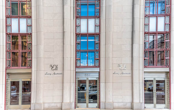 A building with the sign