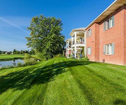 Lush Landscaping at Centerpointe Apartments, Canandaigua, New York