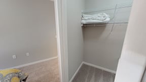 Closet space