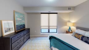 Spacious bedroom