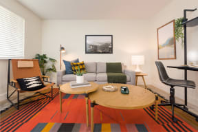Living Room With Work Space at Cedar House, Washington, 98682