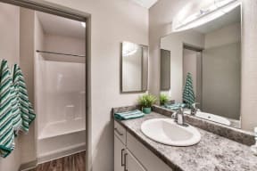 Spacious and Clean Bathroom at Heritage Pointe Apartments