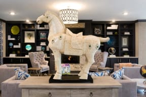 Luxurious Resident Clubhouse at Gentry at Hurstbourne, Louisville, Kentucky