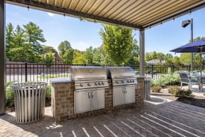 Grilling Station at Gentry at Hurstbourne, Kentucky, 40222