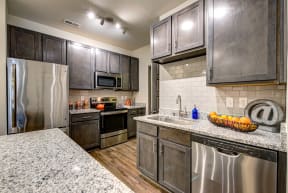 Kitchen Appliances at The Gentry at Hurstbourne, Louisville, KY, 40222