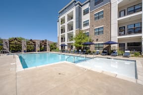 Outdoor Swimming Pool at Gentry at Hurstbourne, Louisville
