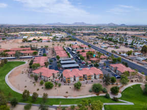 Aerial View at The Colony Apartments, Casa Grande