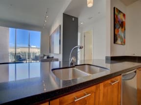 Sink With Faucet at The Residences on High Street, Arizona