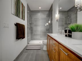 Bathroom With Bathtub at The Residences on High Street, Phoenix, AZ, 85054