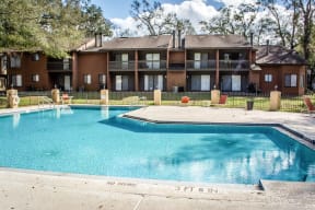 Pool view at Laurel Grove Apartment Homes, Orange Park, FL