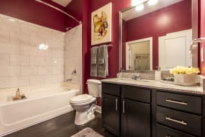 Luxurious Bathrooms at LaVie SouthPark, Charlotte
