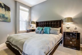 Bedroom With Expansive Windows at LaVie SouthPark, North Carolina