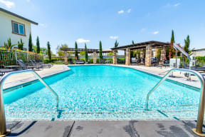 Pool View at Sablewood Gardens, Bakersfield, California