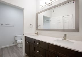 Bathroom Vanity at Haven at Arrowhead Apartments