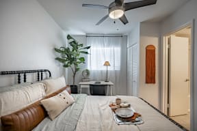 Bedroom at Polanco Apartments