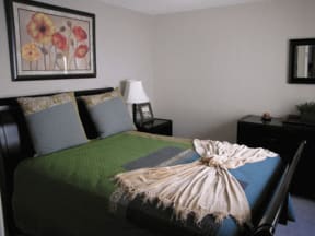 Bedroom at SunVilla Resort Apartments in Mesa, AZ