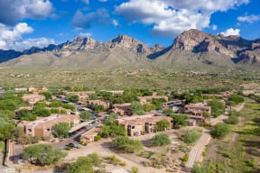 Birds Eye View of Rock Ridge Apartments in Oro Valley